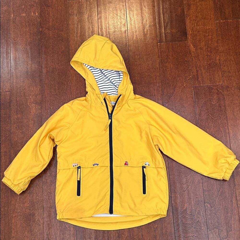 Volunboy Windbreaker Outerwear Kids Lightweight Zip Hooded Jacket, Size 4-5T